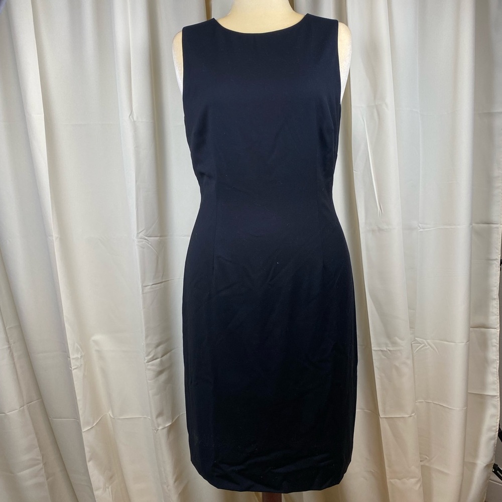 Alex Marie Classic Black Midi Dress